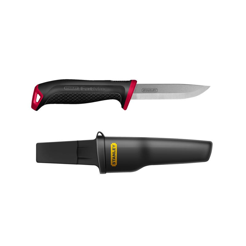FATMAX general purpose knife, carbon steel blade, plastic sheath (STANLEY 0-10-231)