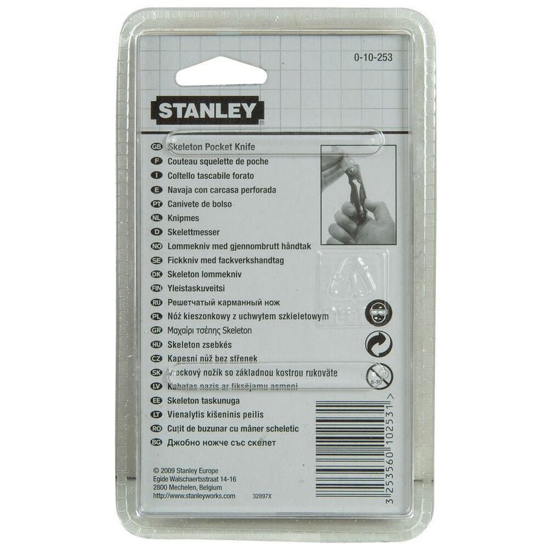 Fém Összecsukható zsebkés (STANLEY 0-10-253)
