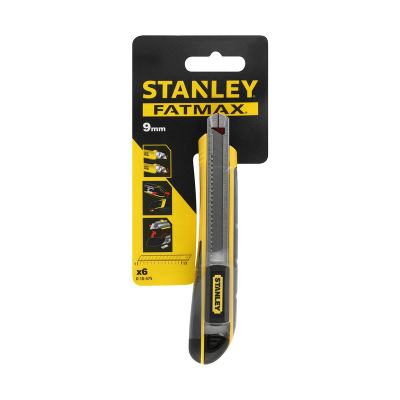 FATMAX Breakaway Blade Knife 9mm + 6 blades (STANLEY 0-10-475)