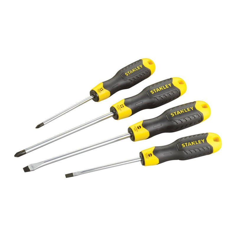CushionGrip Screwdriver Set, 4-piece (STANLEY 0-65-013)
