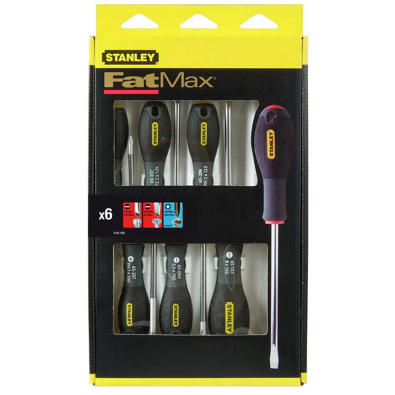 FATMAX csavarhúzó készlet PH/Lapos 6db-os (STANLEY 0-65-428)