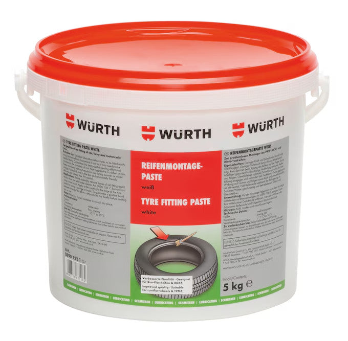TYRE MOUNTING PASTE WHITE 5 KG (WÜRTH 08901221)