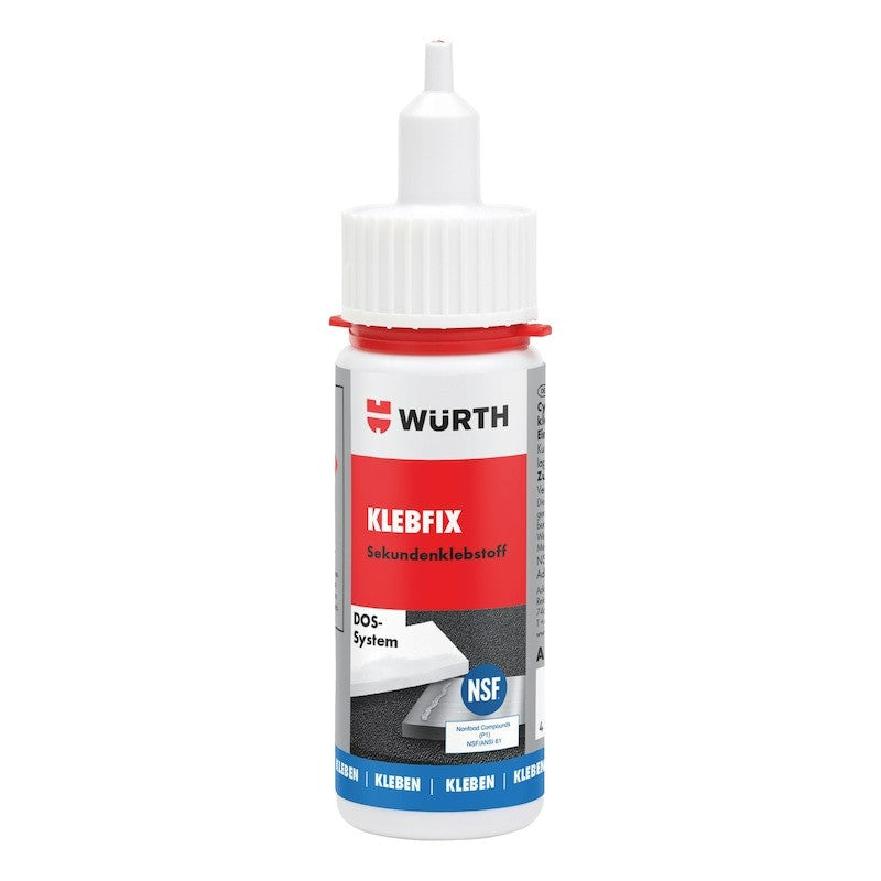 Pillanatragasztó, Ciánakrilát 50g (WÜRTH 0893090)