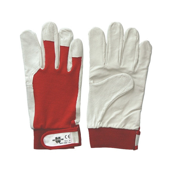 Védőkesztyű, bőr 8-as, PROTECT ECO (WÜRTH 0899499608)