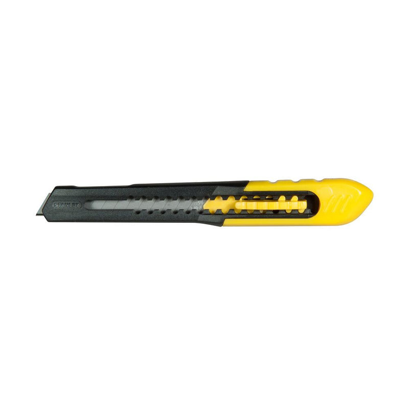 Plastic-bodied snap-off blade knife 9mm (STANLEY 1-10-150)