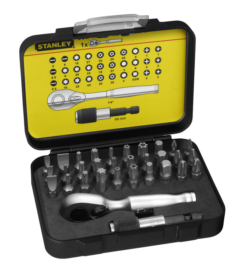 Stanley bit set, 32-piece (STANLEY 1-13-904)