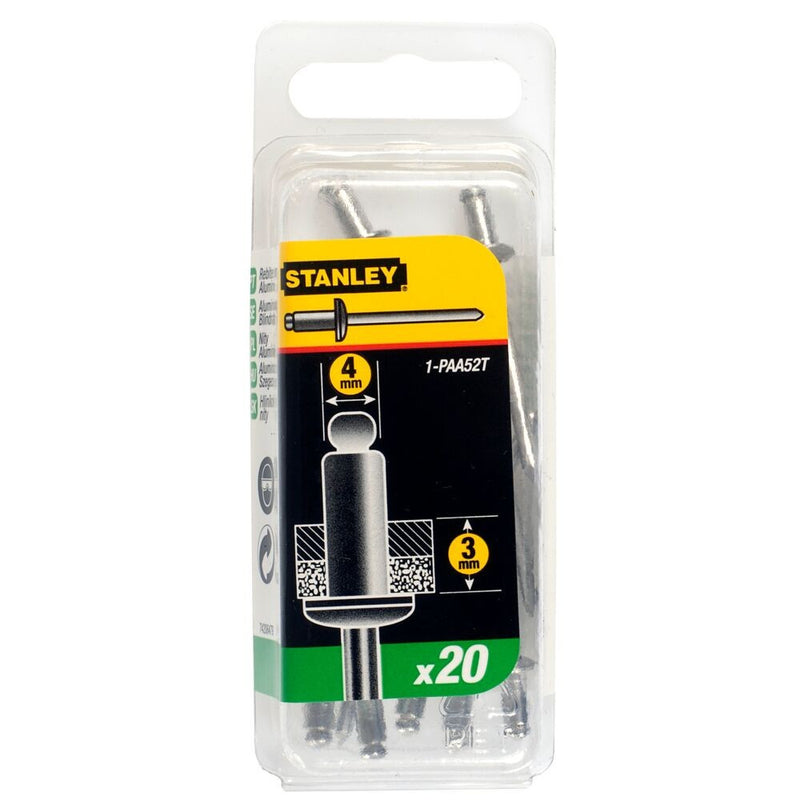 Popszegecs 4x3mm, 20db (STANLEY 1-PAA52T)