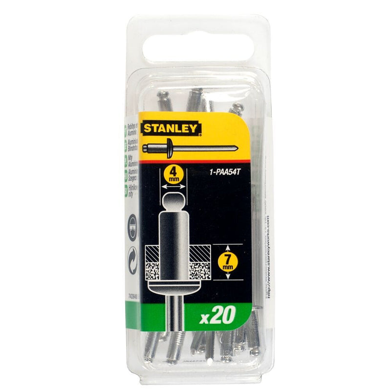 Popszegecs 4x7mm, 20db (STANLEY 1-PAA54T)
