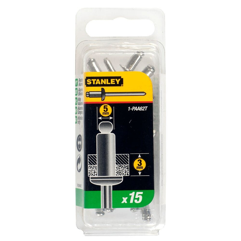 Popszegecs 5x3mm, 15db (STANLEY 1-PAA62T)