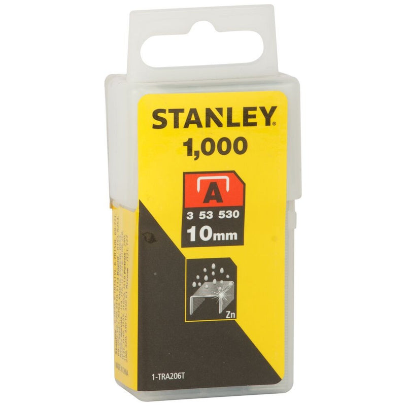 Tűzőkapocs "A" 10mm (3/53/530) 1000db (STANLEY 1-TRA206T)