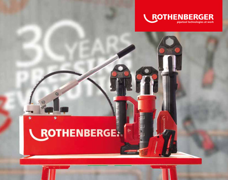 ROMAX 4000 Basic electro-hydraulic battery press machine +4.0Ah battery +charger (ROTHENBERGER 1000001840)