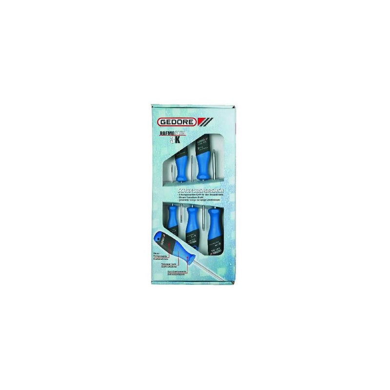 3K Csavarhúzó készlet, 5 részes TORX T10-T30 (GEDORE 2163 TX-05)
