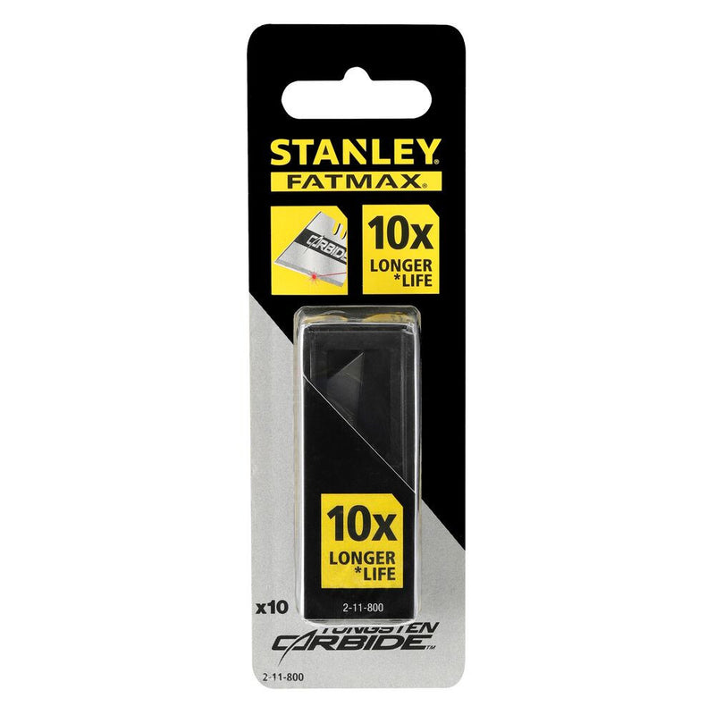 FATMAX Carbide Trapezoid Blades 10pk (STANLEY 2-11-800)