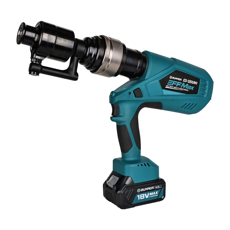 Akkumulátoros hidraulikus krimpelő / multifunkcionális gép (12T / 16-400mm2) (ZUPPER ED-120UNV)
