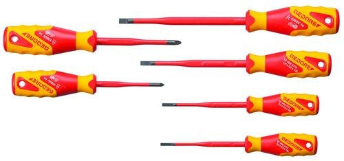 VDE csavarhúzó készlet SLIM DRIVE 6 részes (GEDORE VDE 2162-2172 PZ-06)