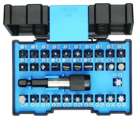Bitfej készlet 1/4'' 32 részes (GEDORE 666-032-J)