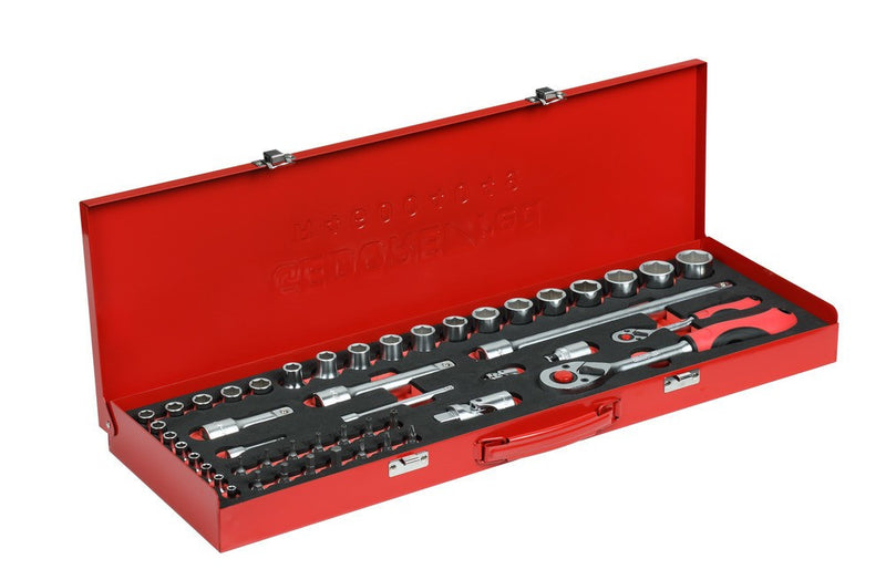 Dugókulcs készlet 1/4''-1/2'' 49 részes (GEDORE R46004049)