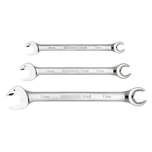 Flare nut wrench set 10-19mm, 4-piece (GEDORE R05905004)