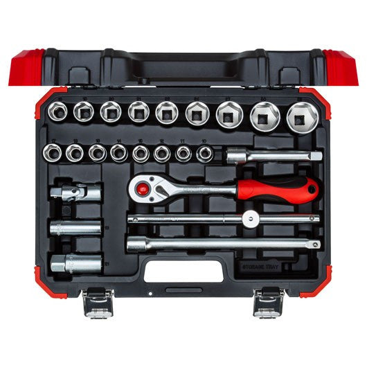 Dugókulcs Készlet 1/2" 10-32 24 Részes (GEDORE R69003024)