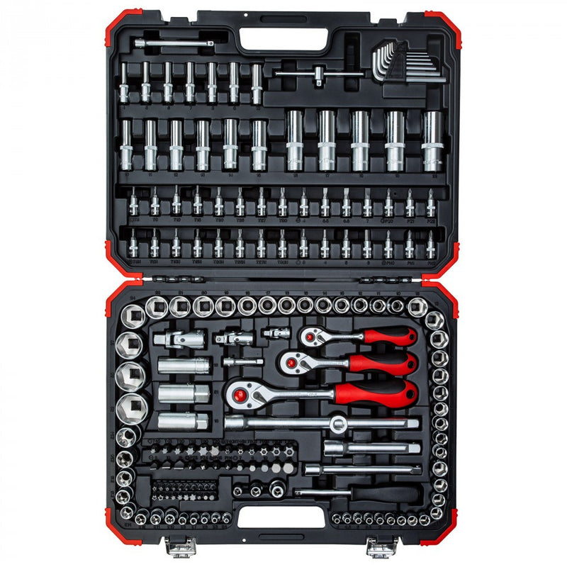 Dugókulcs készlet 172 részes 1/4"+3/8"+1/2" (GEDORE R45603172)