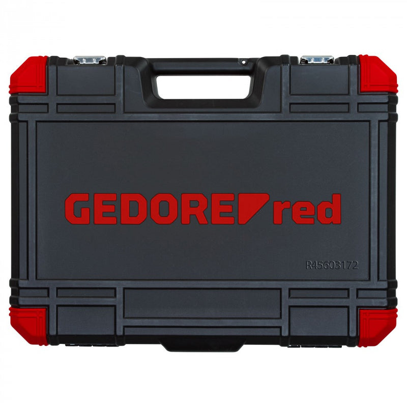 Dugókulcs készlet 172 részes 1/4"+3/8"+1/2" (GEDORE R45603172)