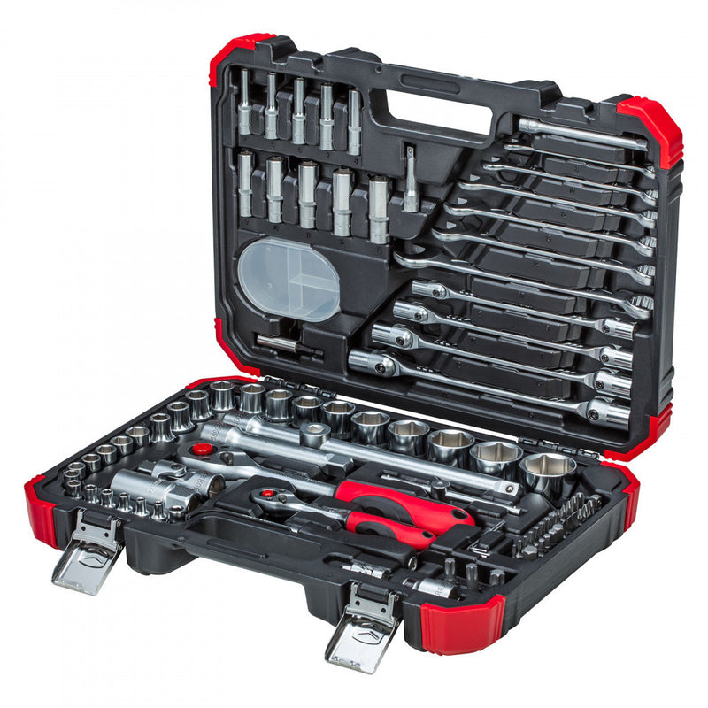 GedoreRed dugókulcs készlet 1/4''-1/2'' 92 részes (GEDORE R46003092)