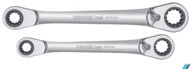 GedoreRed racsnis csillagkulcs R/L készlet 2 részes (GEDORE R07501002)