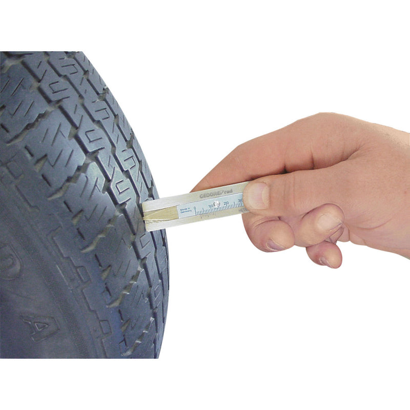 Tyre tread depth gauge, 0-30mm (GEDORE R19201000)
