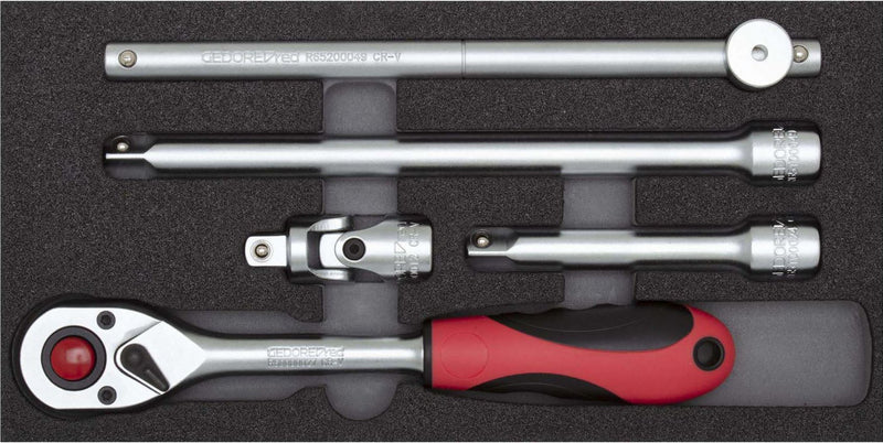 Socket wrench extension bar set module 1/2'' 5 pieces (GEDORE R22150008)
