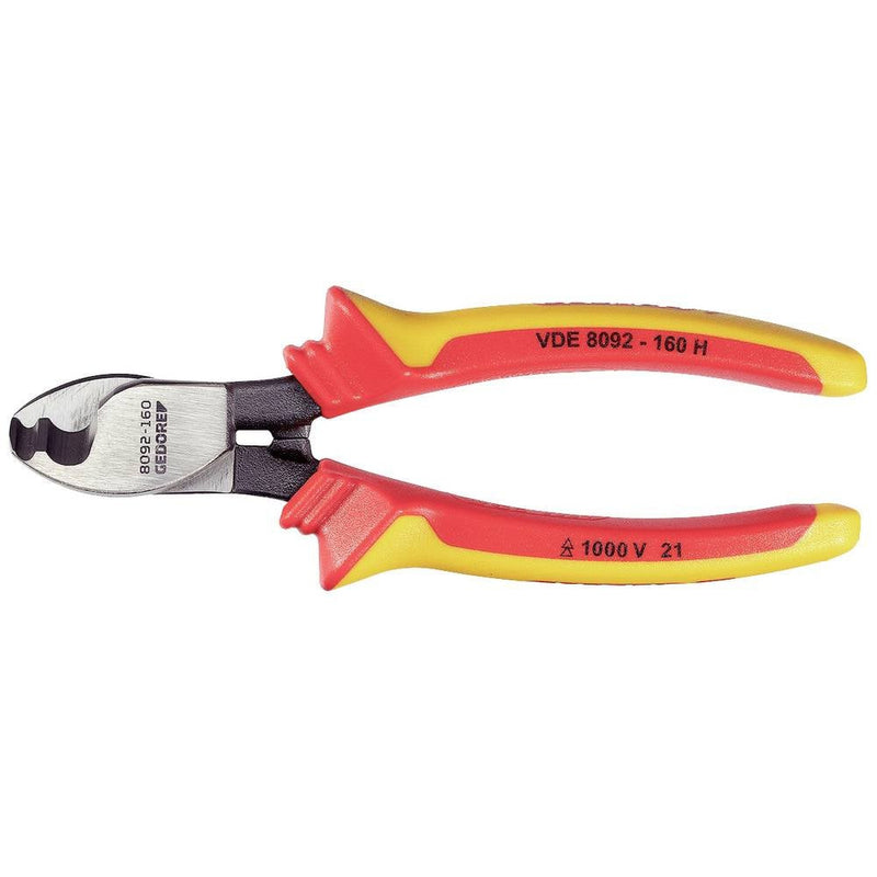 Gedore VDE cable shears with insulated handles 160 mm (VDE 8092-160 H) 3412407