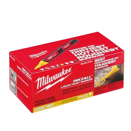 INKZALL™ Crayon Marker Yellow (MILWAUKEE 48223721)