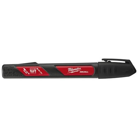 INKZALL™ Felt Tip Marker Valve Action Black (MILWAUKEE 48223731)