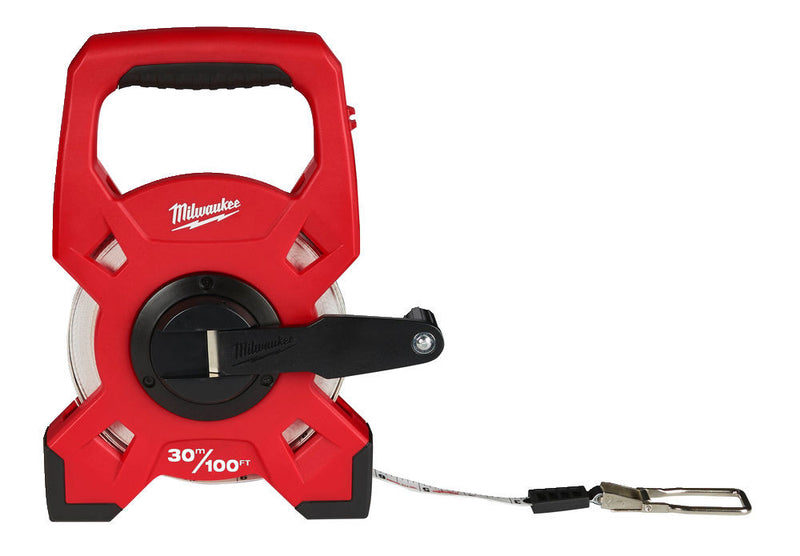Üvegszálas keretes mérőszalag 30 m / 100 láb  (MILWAUKEE 48225330)