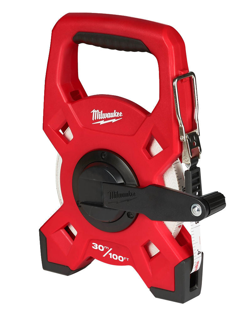 Üvegszálas keretes mérőszalag 30 m / 100 láb  (MILWAUKEE 48225330)
