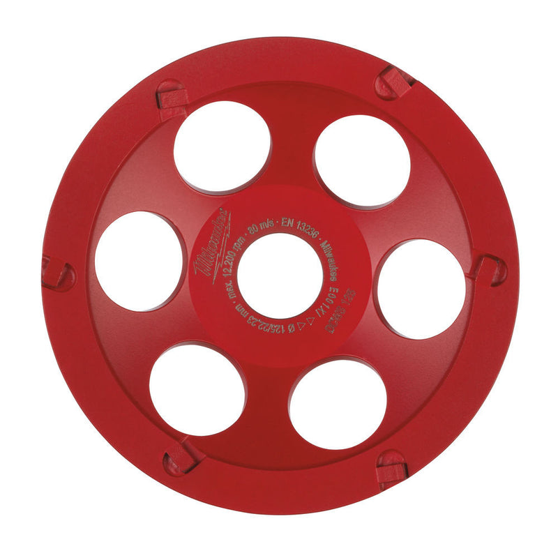 Gyémánt fazékkorong Hőre lágyuló anyagokhoz DCWS 125 mm (MILWAUKEE 4932451188)
