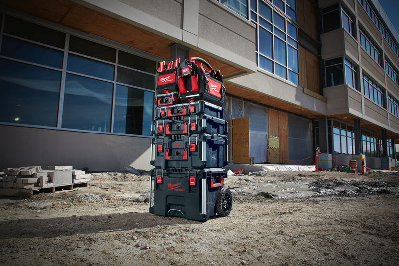 PACKOUT™ Tároló Láda 1  (Kerekes, 560 x 410 x 480mm, MILWAUKEE 4932464078)