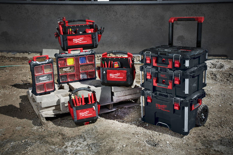 PACKOUT™ Tároló Láda 1  (Kerekes, 560 x 410 x 480mm, MILWAUKEE 4932464078)