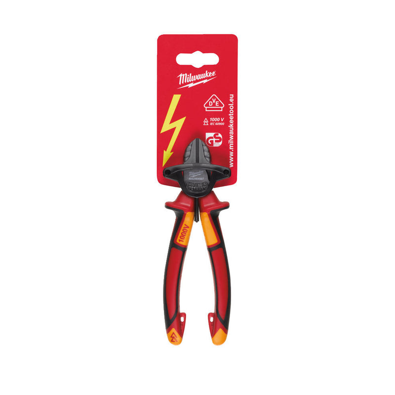 VDE Diagonal Cutter 160 mm (MILWAUKEE 4932464567)