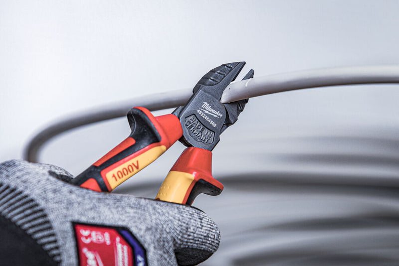 VDE Oldalcsípő fogó 180 mm (MILWAUKEE 4932464568)