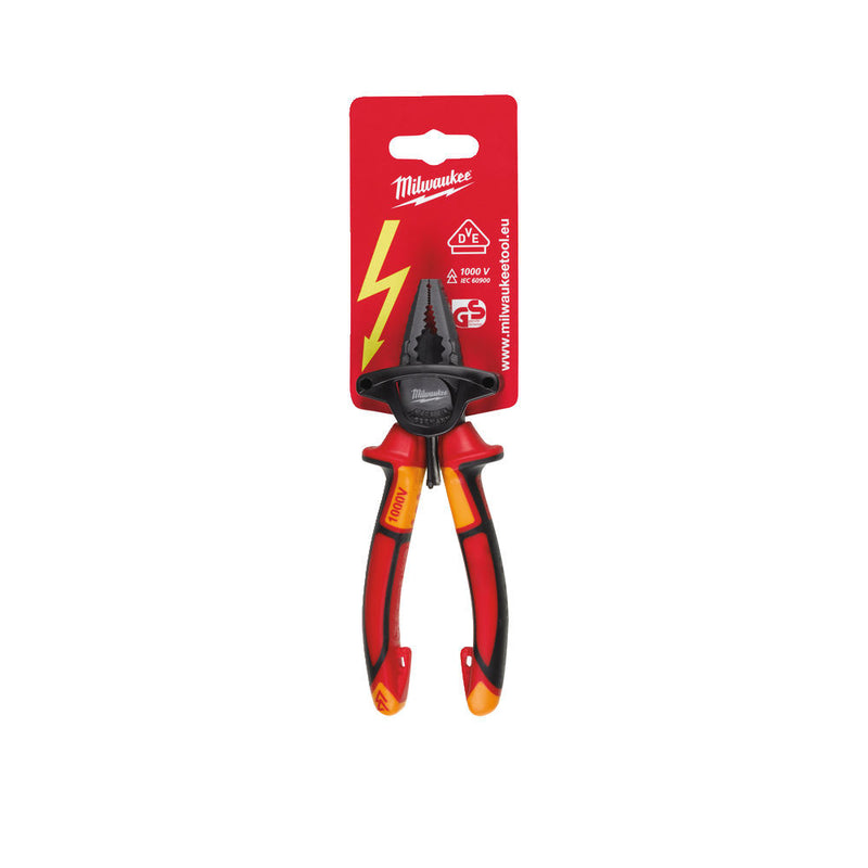 VDE Kombináltfogó 165 mm (MILWAUKEE 4932464571)