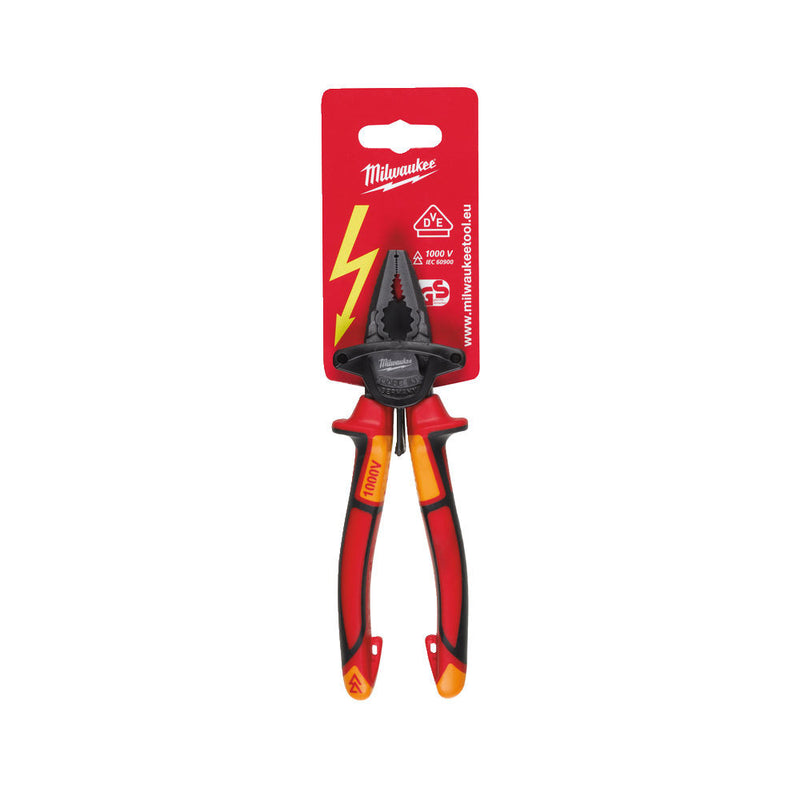 VDE Kombináltfogó 180 mm (MILWAUKEE 4932464572)