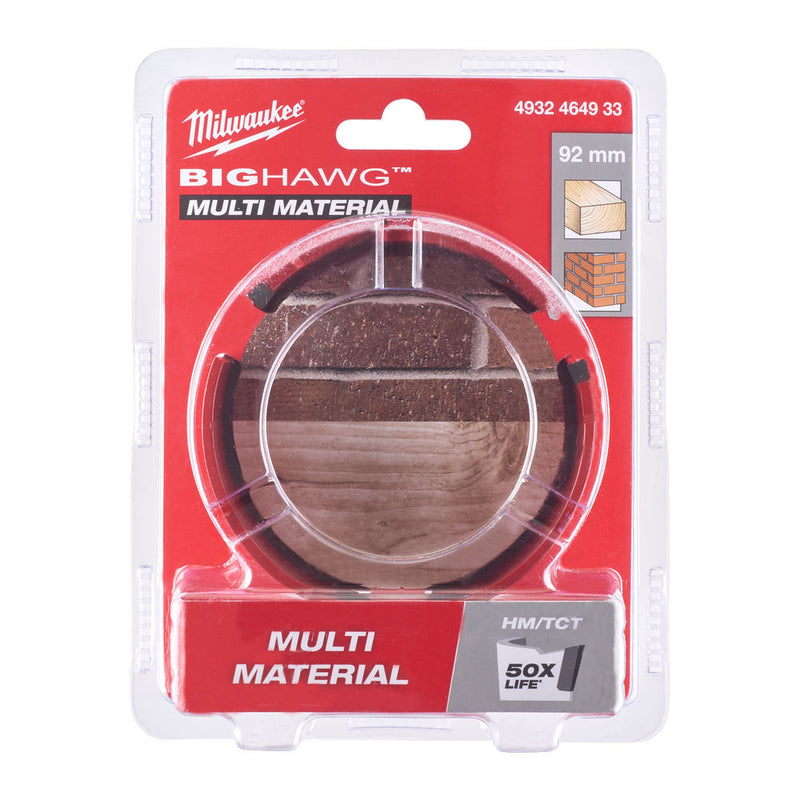 BIG HAWG™ többféle anyaghoz 92 mm (MILWAUKEE 4932464933)