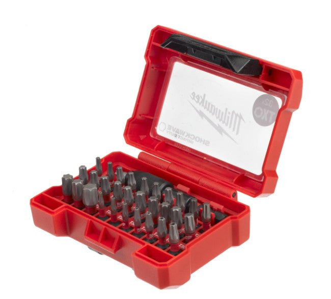 32 darabos Shockwave TORX bit készlet (MILWAUKEE 4932471586)