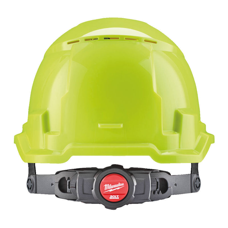 BOLT™100 védősisak jól-láthatósági sárga szellőző (MILWAUKEE 4932480664)