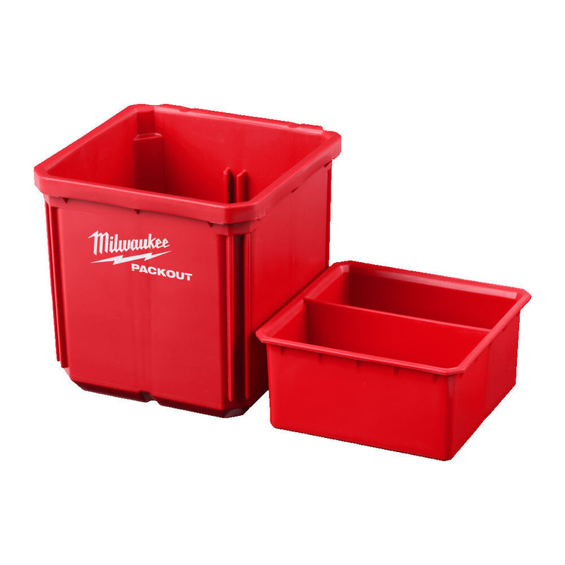 PACKOUT™ Storage Bin 100x100 mm 2 pc (MILWAUKEE 4932480698)