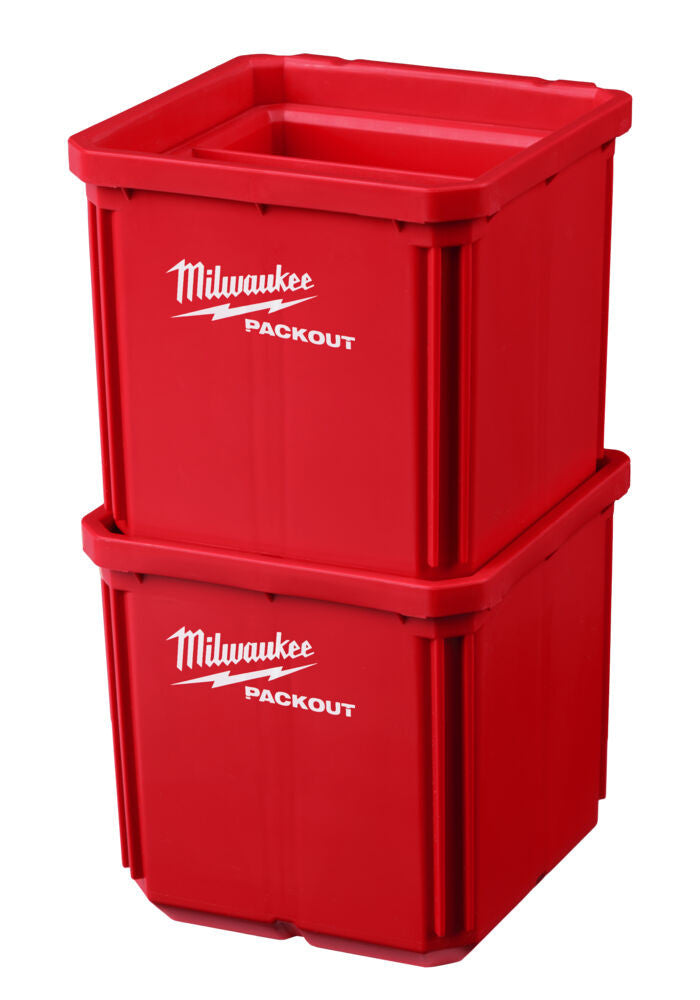 PACKOUT™ Storage Bin 100x100 mm 2 pc (MILWAUKEE 4932480698)