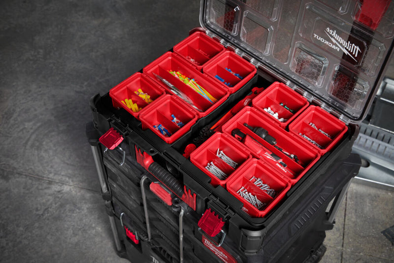 PACKOUT™ Tároló doboz 100x100 mm 2 db (MILWAUKEE 4932480698)