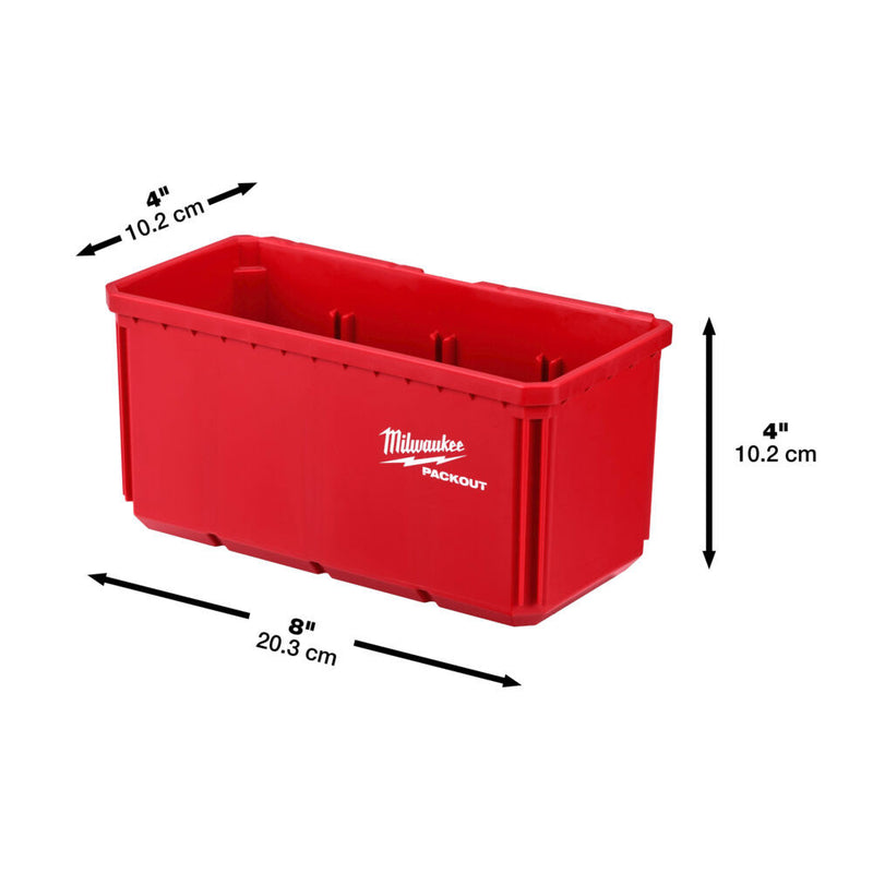 PACKOUT™ Storage container 100x200 mm 2 pc (MILWAUKEE 4932480699)
