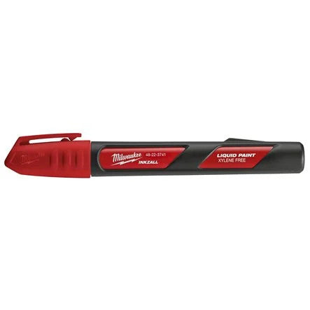 INKZALL™ Jelölő filc szelepes Piros (MILWAUKEE 4932492143)