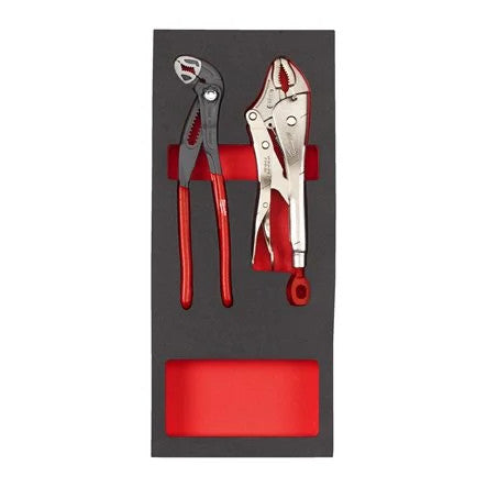 TORQUE LOCK™ Water Pump Pliers and Locking Pliers 2-piece set - in foam insert (MILWAUKEE 4932493255)